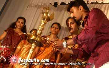 Nibin Manjush Marriage Reception
